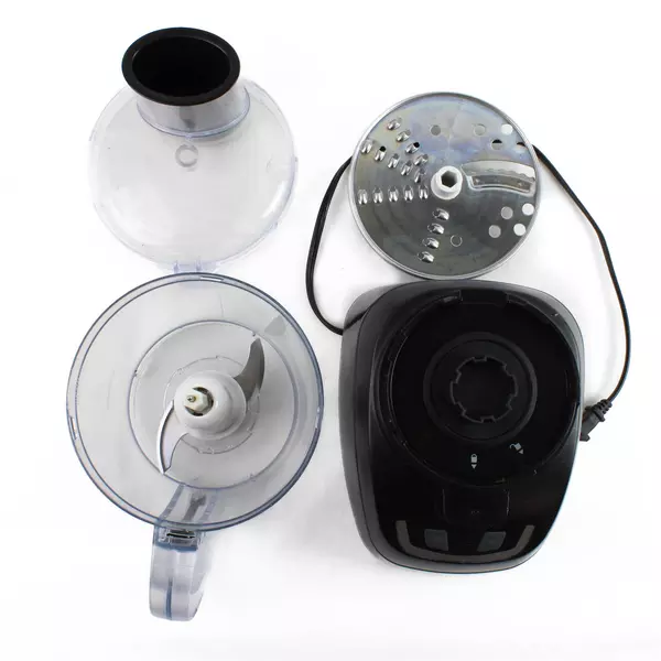 BLACK+DECKER FP1600B 8-Cup Food Processor Black Compact Tested Used