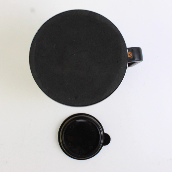 Unbranded Stainless Steel Thermal Coffee Carafe Black/Silver 4.75" Tall