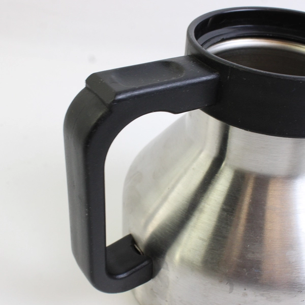 Unbranded Stainless Steel Thermal Coffee Carafe Black/Silver 4.75" Tall