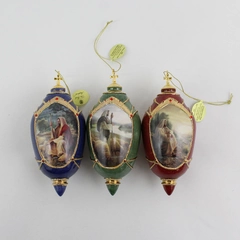 Bradford Editions Illuminated A Lamp Unto Thee Heirloom Christmas Ornaments 