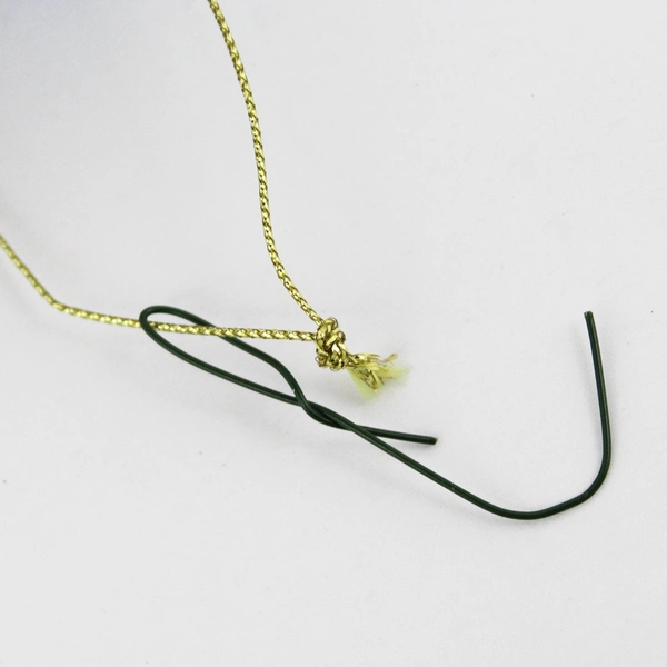 Blue Mercury Glass Bird Hanging Christmas Ornament With Red Flowers