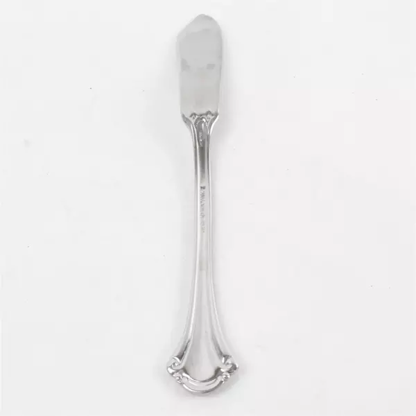 Lot of 5 Wallace Resplendence Stainless Flatware Knives 3 Solid + 2 Butter