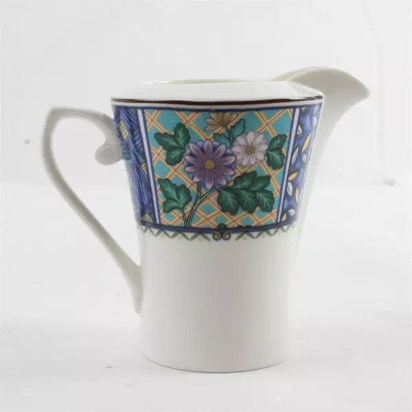 Mikasa Ultima HK709 Imperial Garden Creamer Vintage Floral Pitcher 4.75"