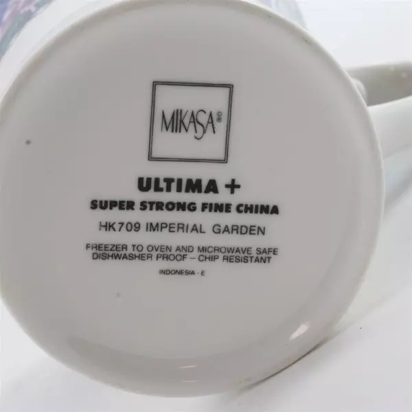 Mikasa Ultima HK709 Imperial Garden Creamer Vintage Floral Pitcher 4.75"