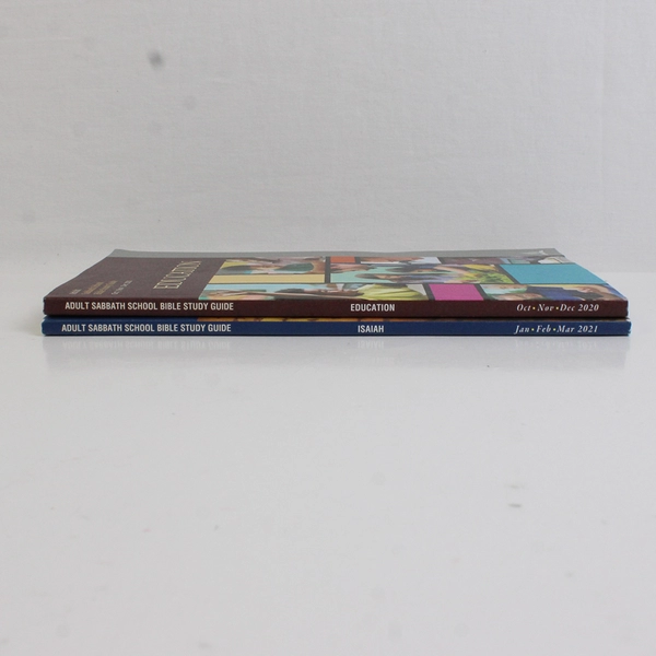 Lot of 2 Adult Sabbath School Bible Study Guides 2020 Education 2021 Isaiah PB