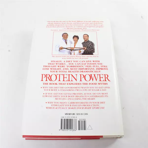 Protein Power: You Can Now Eat... by Michael R. Eades 1996 Hardcover