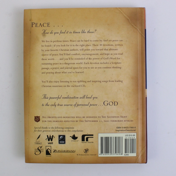 Finding God's Peace in Perilous Times With CD Bonus 2001 Hardcover