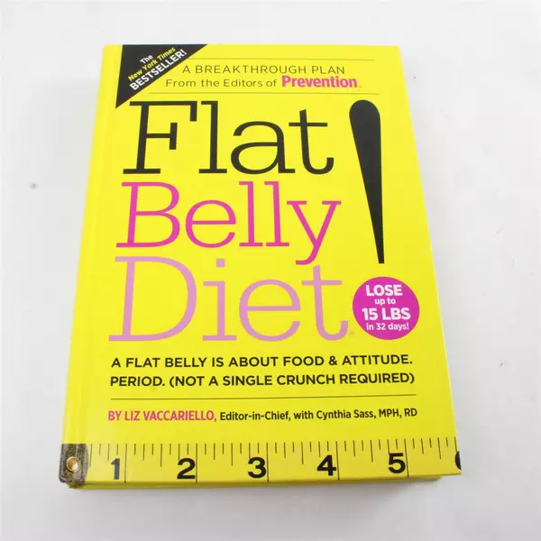 Flat Belly Diet Liz Vaccariello Hardcover 2008