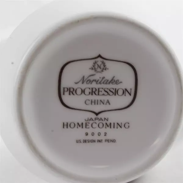 Noritake Progression Homecoming 9002 Creamer Pitcher Vintage China