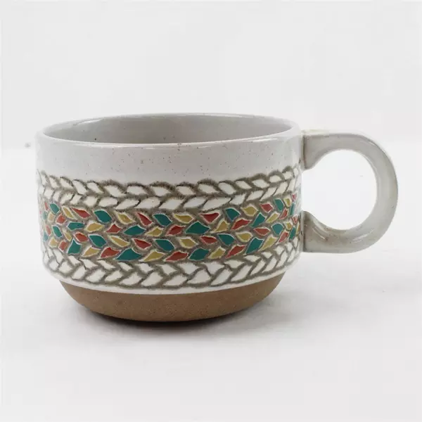 Midwinter Stoneware Coffee/Tea Cup & Saucer 8oz Made in England