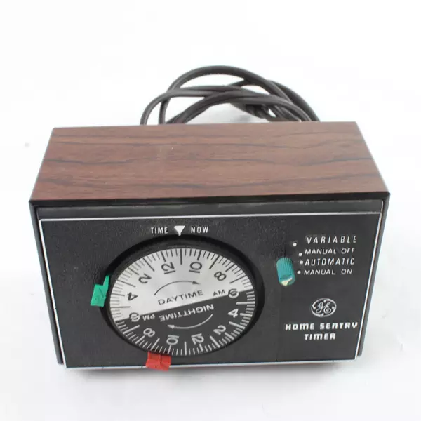 Vintage GE Home Sentry Variable Timer Manual Model 8136 General Electric