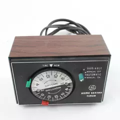 Vintage GE Home Sentry Variable Timer Manual Model 8136 General Electric
