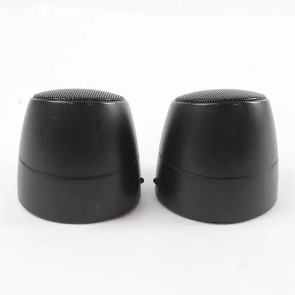 iHome IHM79 Black Portable Rechargeable Speakers, No Cord, Untested