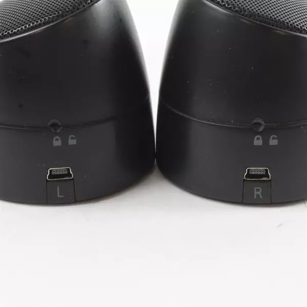 iHome IHM79 Black Portable Rechargeable Speakers, No Cord, Untested