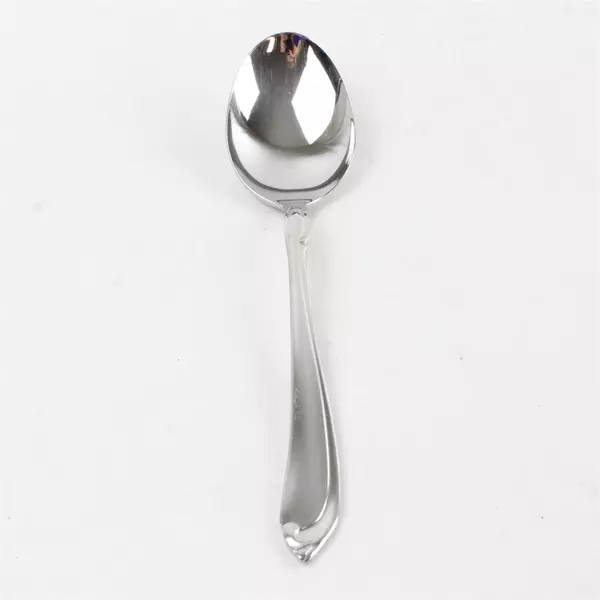 Set of 6 Oneida Shasta Stainless Oval Soup Spoons 6.75"