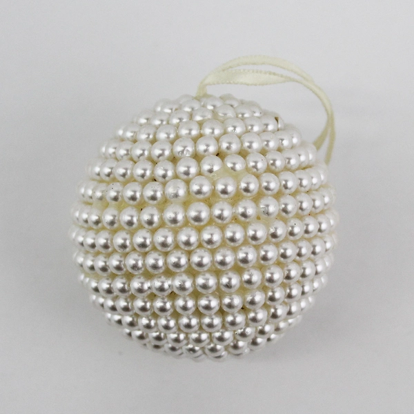 2 Inch Pearl Ball Christmas Ornament 