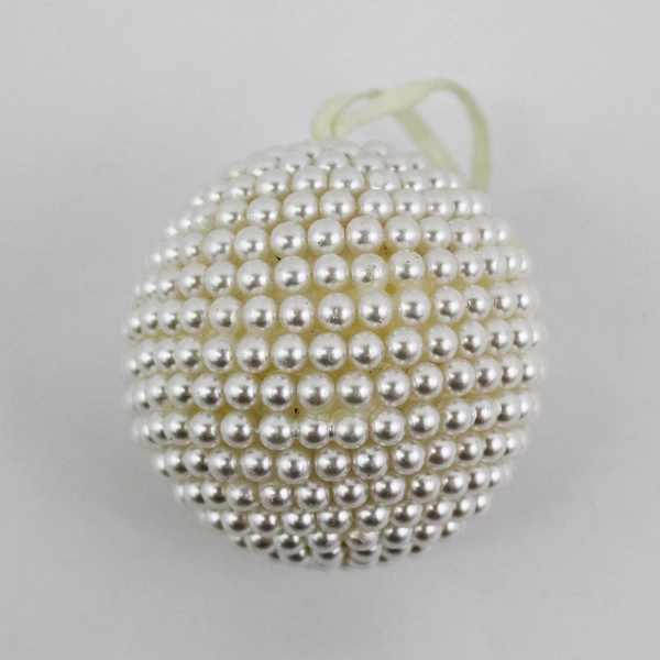 2 Inch Pearl Ball Christmas Ornament 
