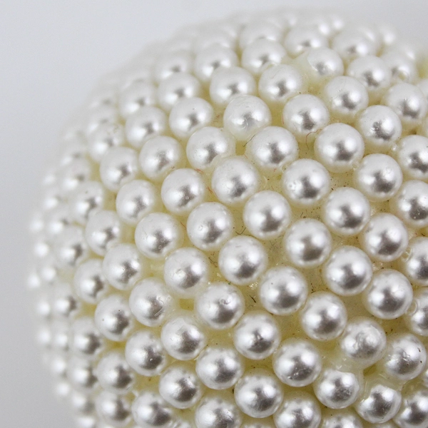 2 Inch Pearl Ball Christmas Ornament 