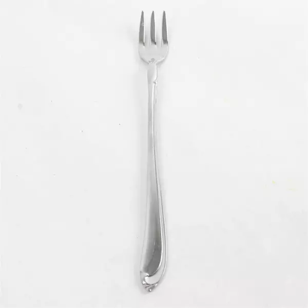 Set of 4 Oneida Shasta Stainless Cocktail Seafood Forks 6"