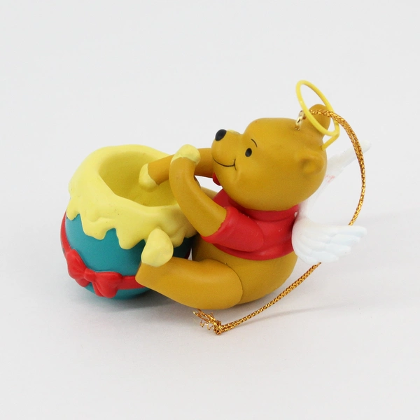 Disney Winnie The Pooh Angel w/ Honey Pot Christmas Ornament
