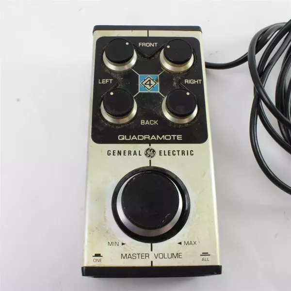 GE Quadramote 4-Way Control System General Electric Quadramote Untested