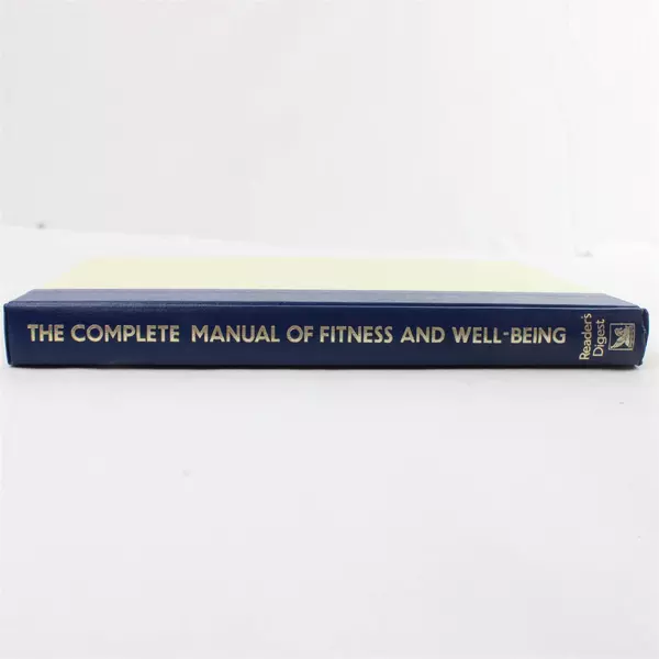The Complete Manual of Fitness and Well-Being By Barbara Horn, HC, Missing Cover