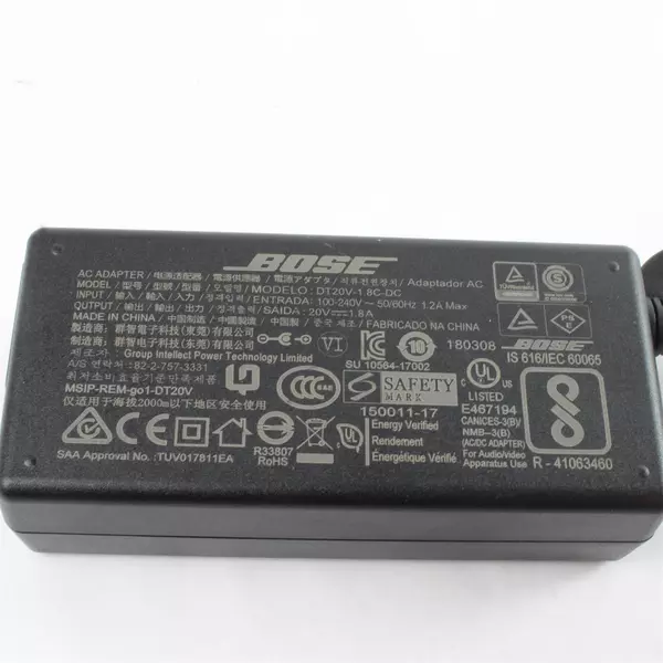 AC Adapter for BOSE DT20V-1.8C-DC 20V
