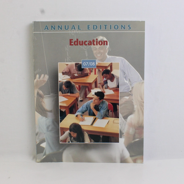 Annual Editions Education 2007/2008 34th Edition 2007 Paperback 