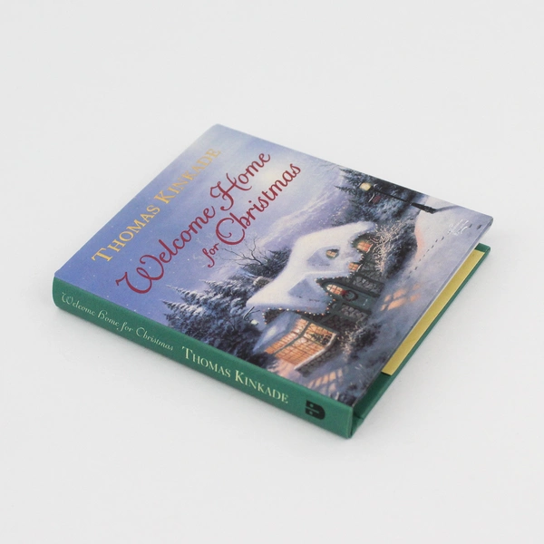Thomas Kinkade Welcome Home for Christmas Miniature Hardcover Book