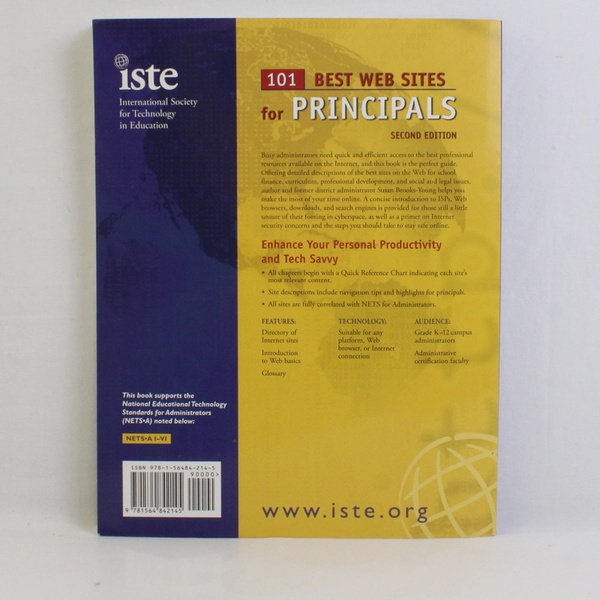 101 Best Web Sites for Principals 2nd Edition by Susan Brooks-Young 2005 PB