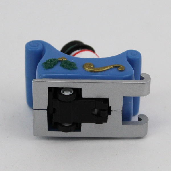 Snowman In A Blue Sleigh Pull Back Figure