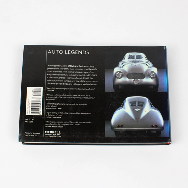 Auto Legends Classics of Style and Design by Robert Cumberford 2006 Paperback