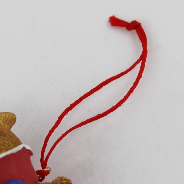 FG Football Bear Christmas Ornament