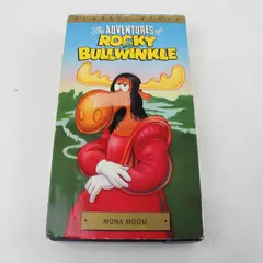 Rocky & Bullwinkle Vol. 1 VHS Mona Moose Classic Cartoon Tape