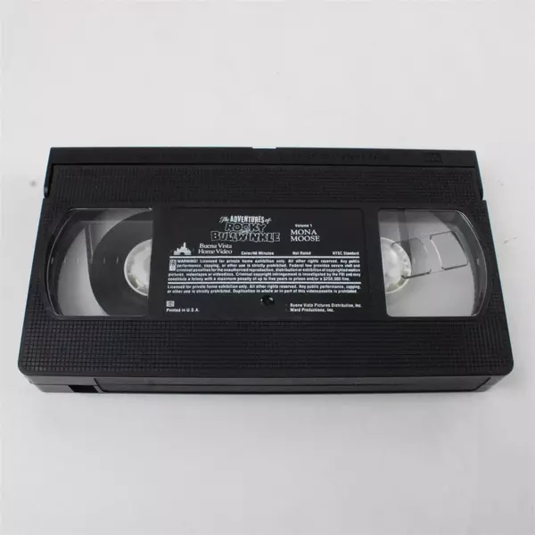 Rocky & Bullwinkle Vol. 1 VHS Mona Moose Classic Cartoon Tape