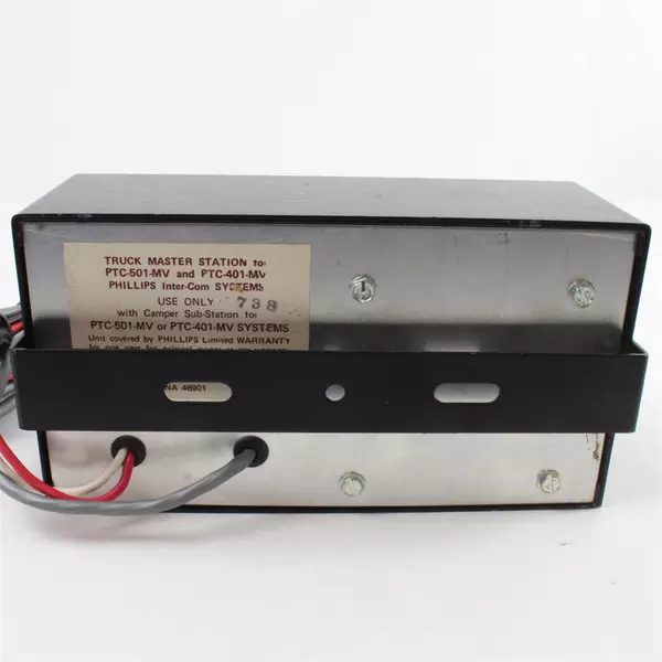 Phillips Inter-Com System Truck Cab Master Station Model Vintage