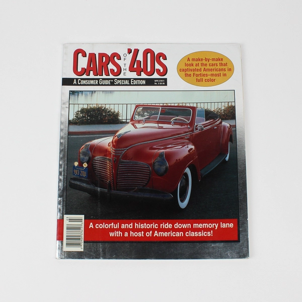 Cars of the '40s A Consumer Guide Special Edition 2000 Paperback