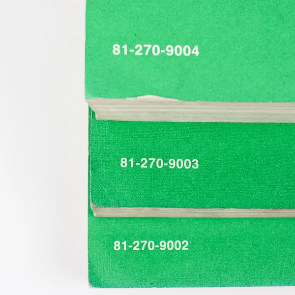 Lot of 3 1989 Service Manual Publications For Front-Wheel-Drive Cars PB