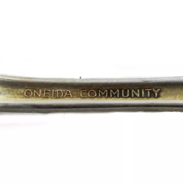 Set of 4 Oneida Bancroft Stainless Teaspoons 6" Classic Pattern