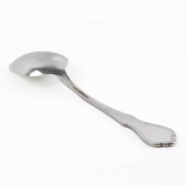 Set of 4 Oneida Trinity Stainless Oval Soup Spoons 6-7/8" 