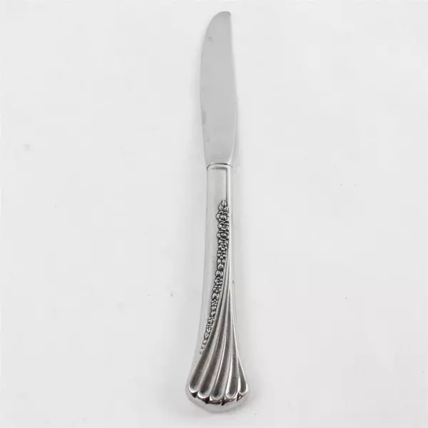 Set of 7 Oneida Spring Glen Stainless Hollow Handle Modern Dinner Knives 9"