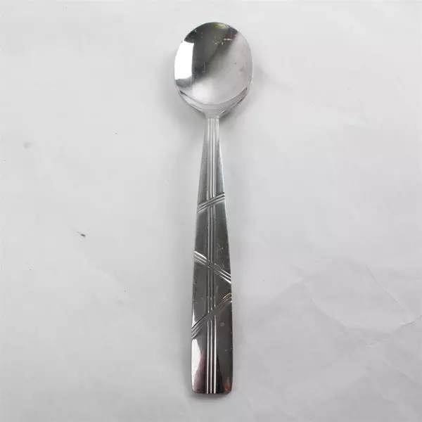 Lot of 3 Cuisinart Stainless Serving Spoons Sugar & Teaspoons 
