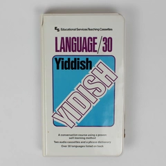 ES Teaching Cassettes Language/30 Yiddish 2 Cassettes W/Dictionary & Study Guide