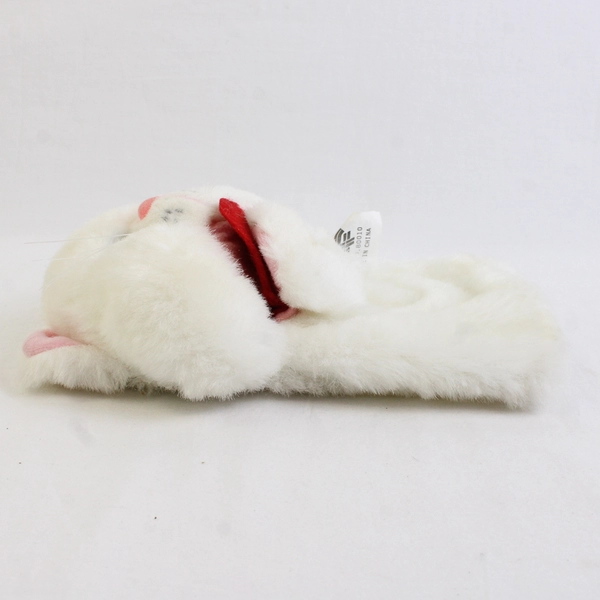 Vintage GAF White Cat Meowing Hand Puppet Meow Works