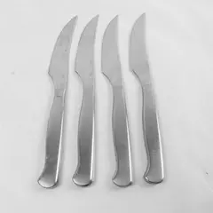 Set of 4 Cuisinart Stainless Dinner Knives 