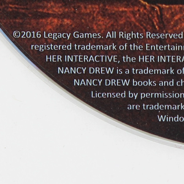 2-Pk DVD Rom Legacy Vol 3 Nancy Drew Ghost of Thornton Hall Shattered Medallion