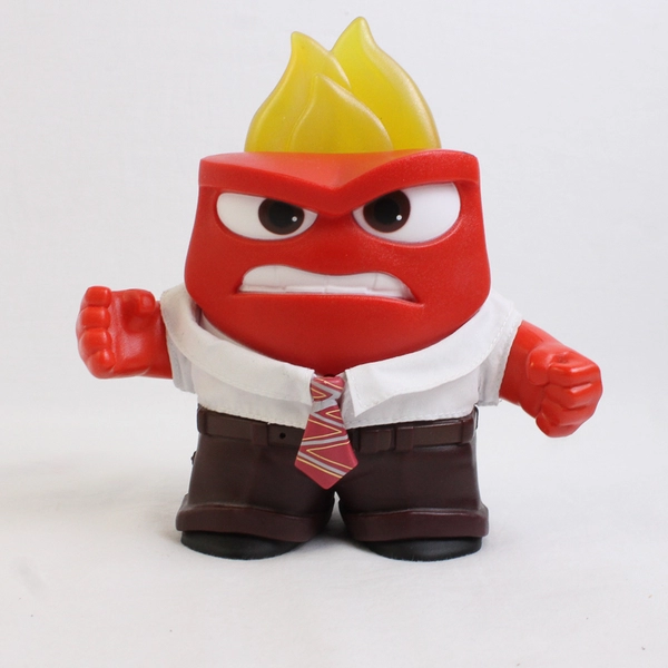Disney Pixar Inside Out Tomy Angry Toy Figure with Fire Pop Up
