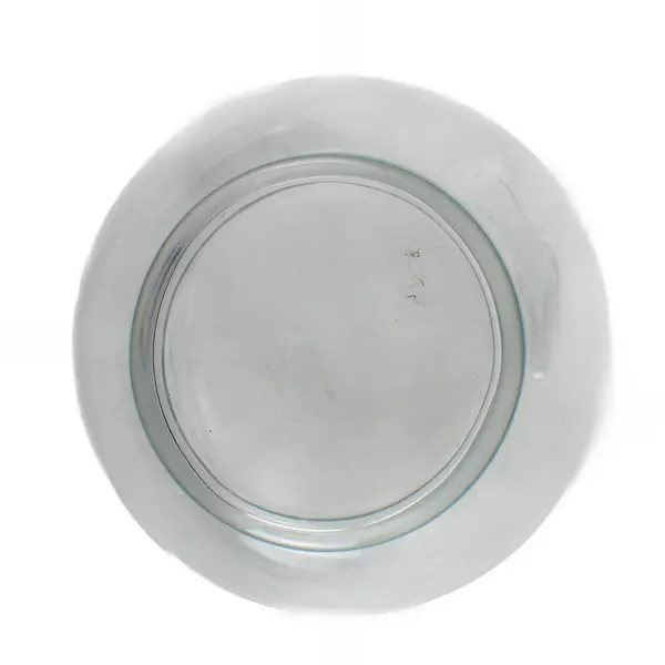 Vintage Indiana Glass Ruffled Edge Bowl Vase 5.5in