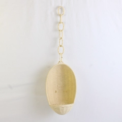 Vintage 1977 Playmates Off-White Plastic Hanging Doll Chair