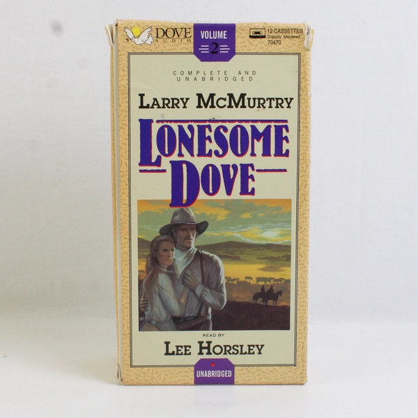Larry McMurtry's Lonesome Dove Volume 2 12 Audio Cassettes Box Set Complete